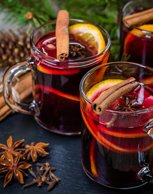 зимняя свадьба, лучшие рецепты глинтвейна